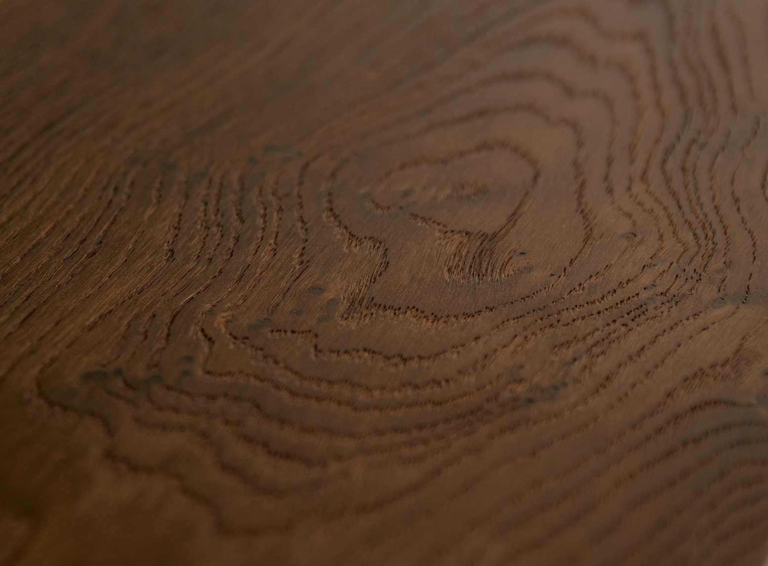 Engineered-Hardwood-Parkett Bennett & Jones Oak No.16 Buckingham, dunkel geräuchert gebürstet naturgeölt, 15 mm, fußbodenheizungsgeeignet