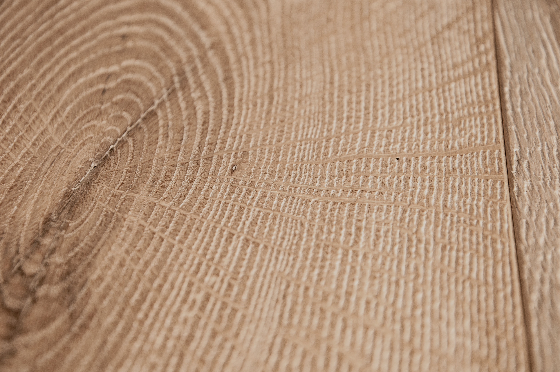 Design-Parkett Landhausdiele Oak No.12 Lancaster von Bennett & Jones, 14 mm Eiche, weißgewaschene Oberfläche, fußbodenheizungsgeeignet