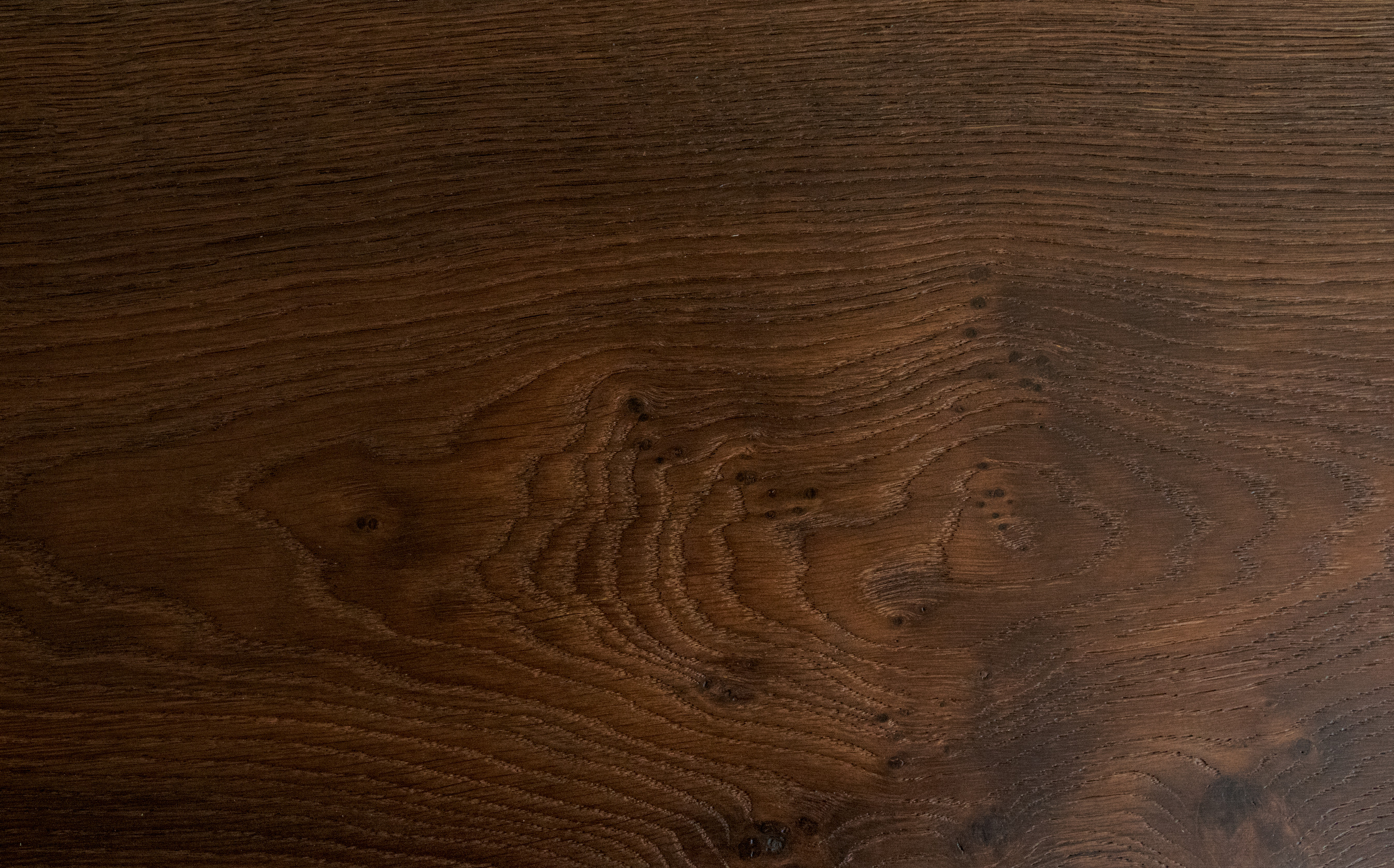 Engineered-Hardwood-Parkett Bennett & Jones Oak No.16 Buckingham, dunkel geräuchert gebürstet naturgeölt, 15 mm, fußbodenheizungsgeeignet