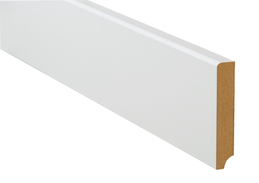 Ter Hürne Sockelleiste SKL G100 Art. 1101040331 weiß matt 18 x 100 x 2600 mm