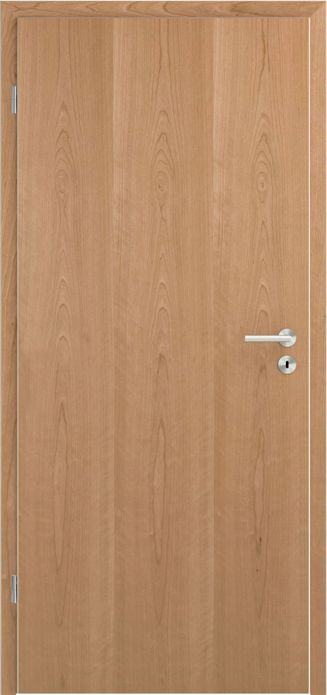 Köhnlein Türen Echtholz amerik. Kirchbaum natur, Türelement Türblatt mit Zarge z.B. 860 1985 145