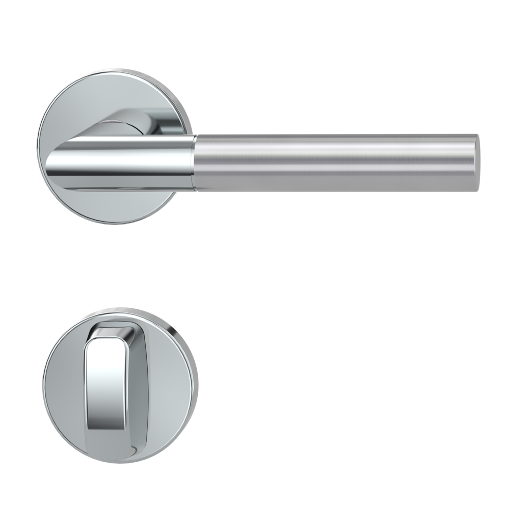 Griffwerk Arica Türgriff Edelstahl poliert-matt WC 339160373
