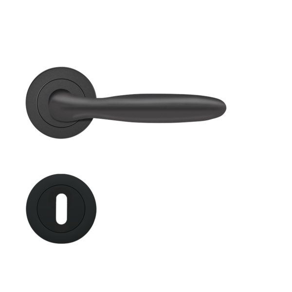 KARCHER Korfu Türgriff Kosmos schwarz Buntbart ER24 BB0 83
