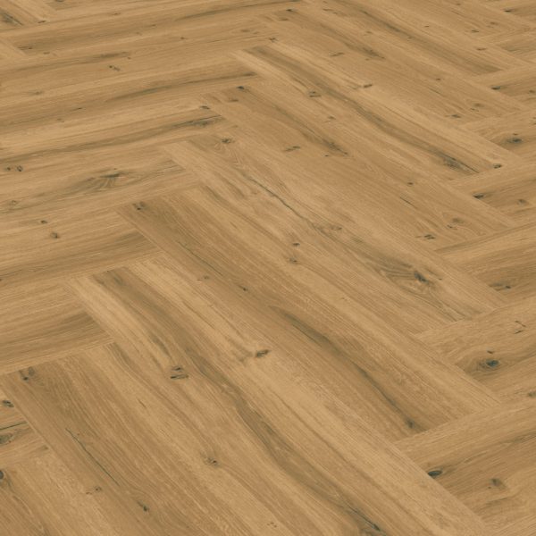 KWG antiqua professional Designvinyl Art. 565002 Kaschmireiche natur Fischgrät 10,0 mm