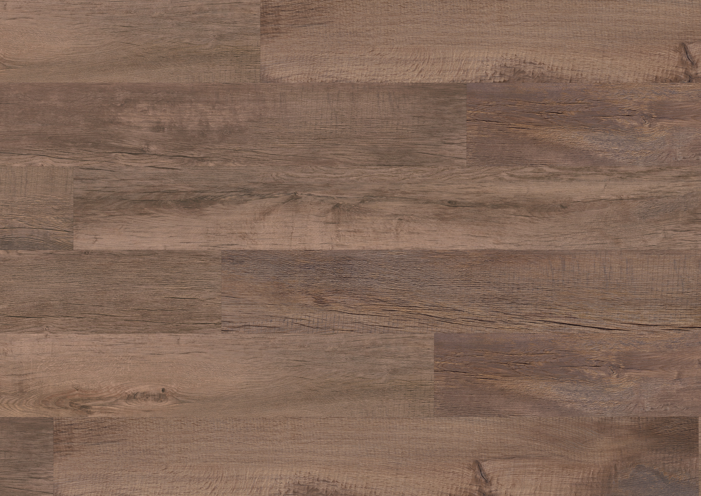 Eiche Salvador Design-Vinylboden ter Hürne, lange Landhausdiele im tief-gebürsteten Dunkel, 6 mm stark, feuchtraum- und fußbodenheizungsgeeignet