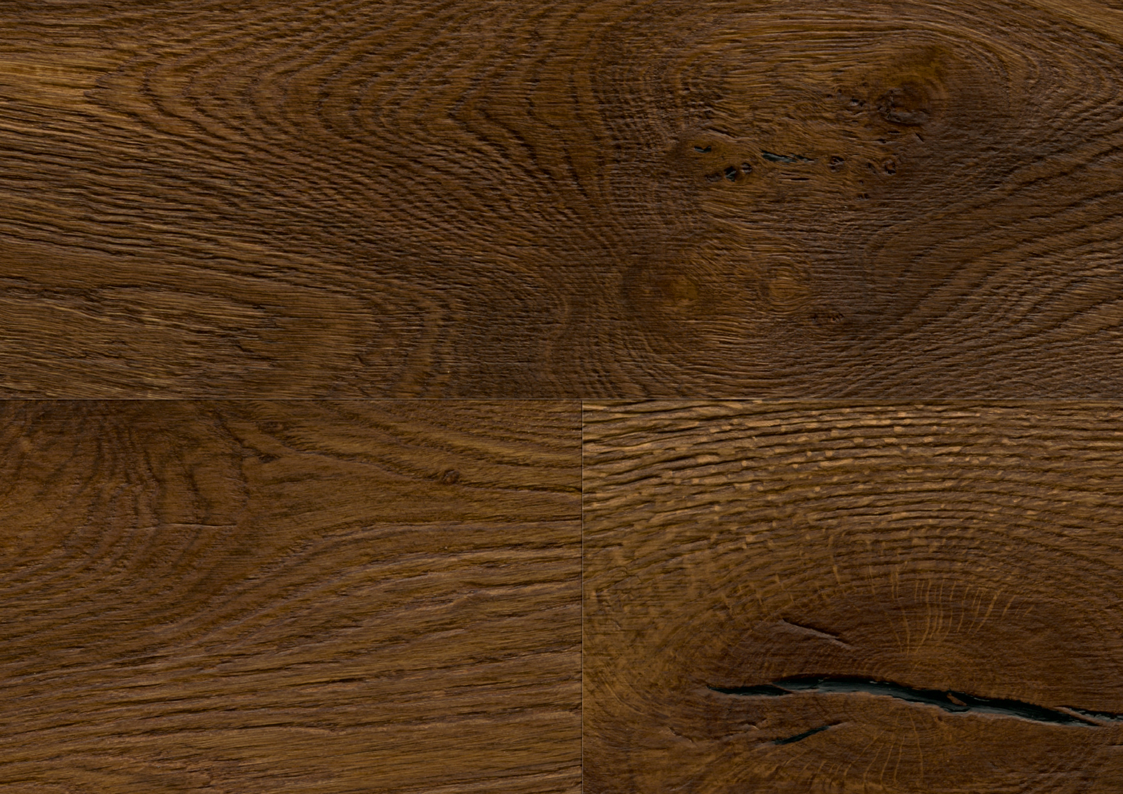 Landhausdiele Bennett & Jones Oak No. 109 Sheffield, 14 mm Eiche, gebürstet & naturgeölt, fußbodenheizungsgeeignet, Holzoptik