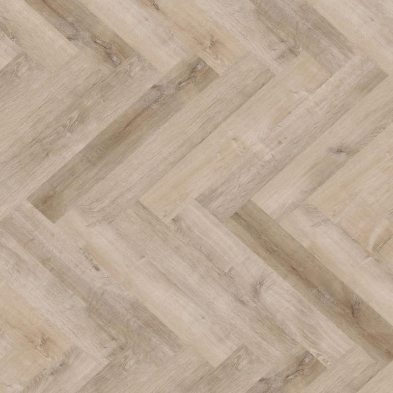 Ziro Vinylan Prestige Rigid Designvinyl Fischgrät Art. 026054101 Birke Montserrat Fase 4-seitig 3 mm