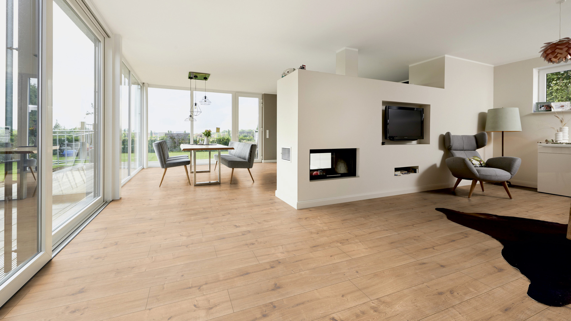 ter Hürne Dureco-Designboden Oak Elba, Landhausdiele 12 mm, matt Holzoptik, feuchtraum- & fußbodenheizungsgeeignet