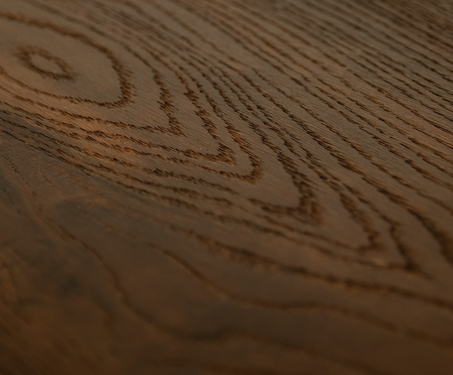 Engineered-Hardwood-Parkett Bennett & Jones Oak No.16 Buckingham, dunkel geräuchert gebürstet naturgeölt, 15 mm, fußbodenheizungsgeeignet