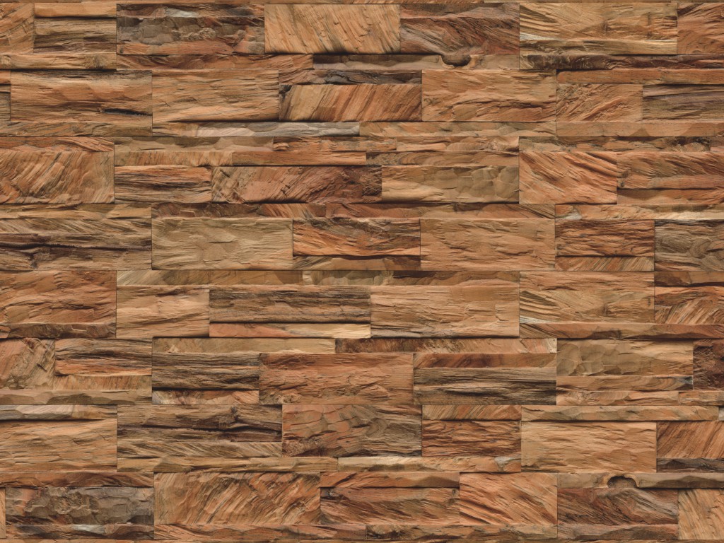 INDO The Great Teak Line Wandverkleidung Art. DWETC275N Diamond 100% Teak Root Z-Lock