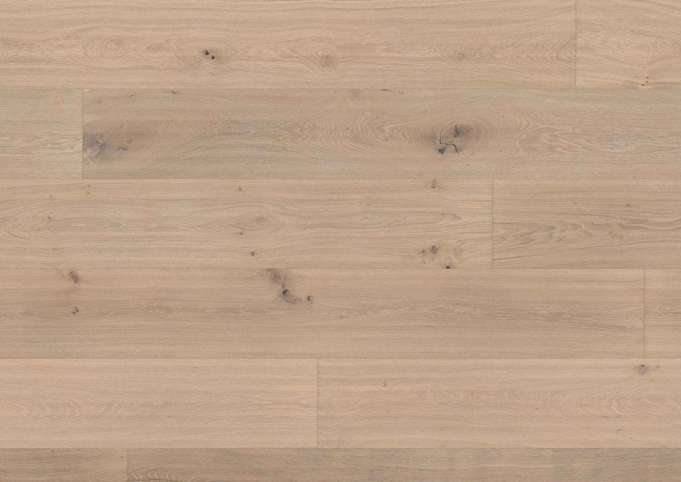 Engineered-Hardwood-Parkett Bennett & Jones Oak No.18 Balmoral Schlossdiele 15 mm, weißgewaschen, naturgeölt, fußbodenheizungsgeeignet