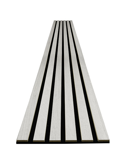 HWZ ACOUS Wandpaneele COMFORT Eiche weiß AC04S